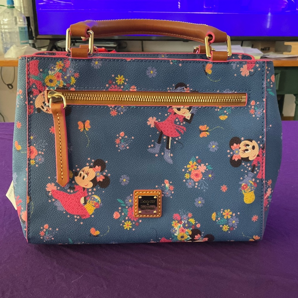 Disney Dooney & Bourke Minnie Mouse Flower Purse